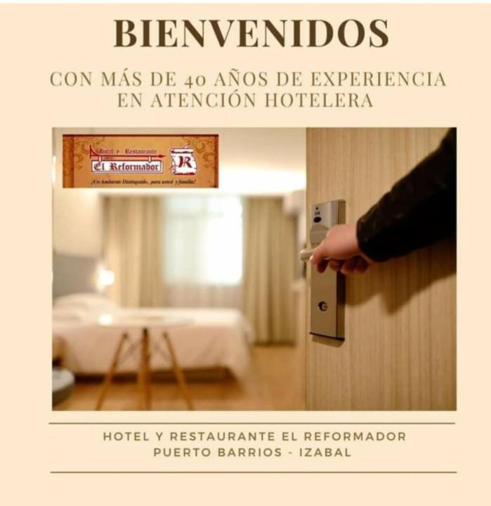Hotel El Reformador Puerto Barrios Zewnętrze zdjęcie
